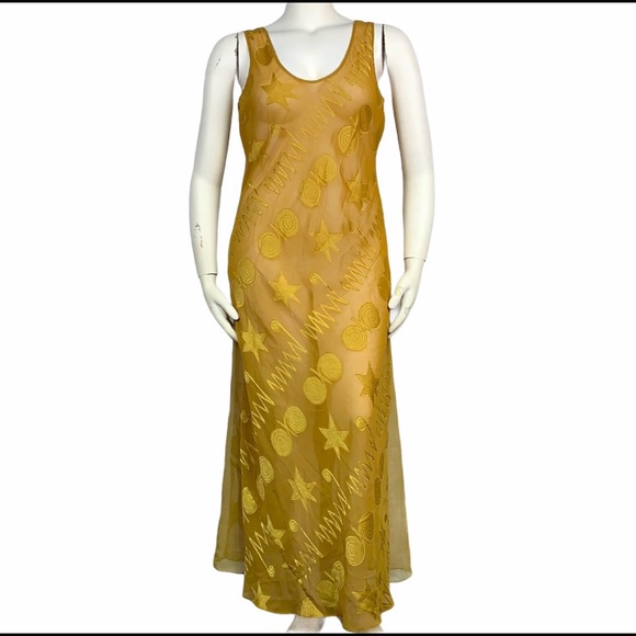 Victoria Secret Vintage Gold Label Full Nightgown - Picture 2 of 14